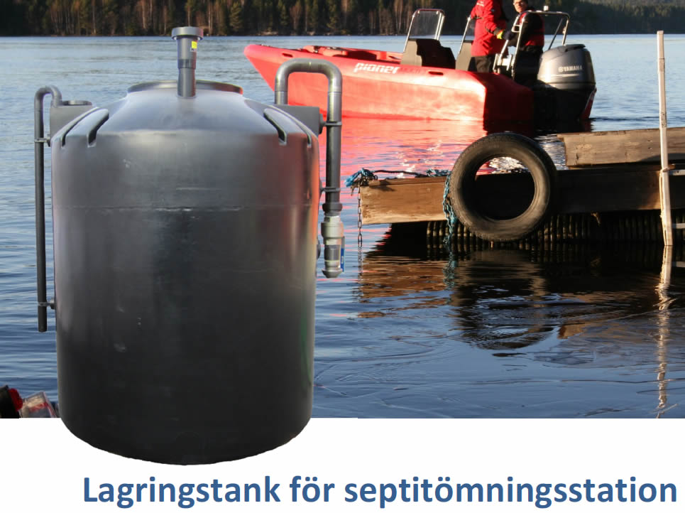 Lagringstankar för septitömning